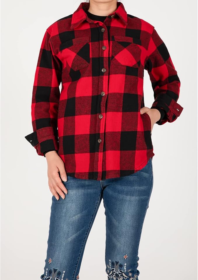 Heavy Fabric Unlined Buffalo Red