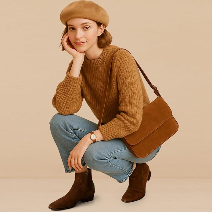 Brown-seude