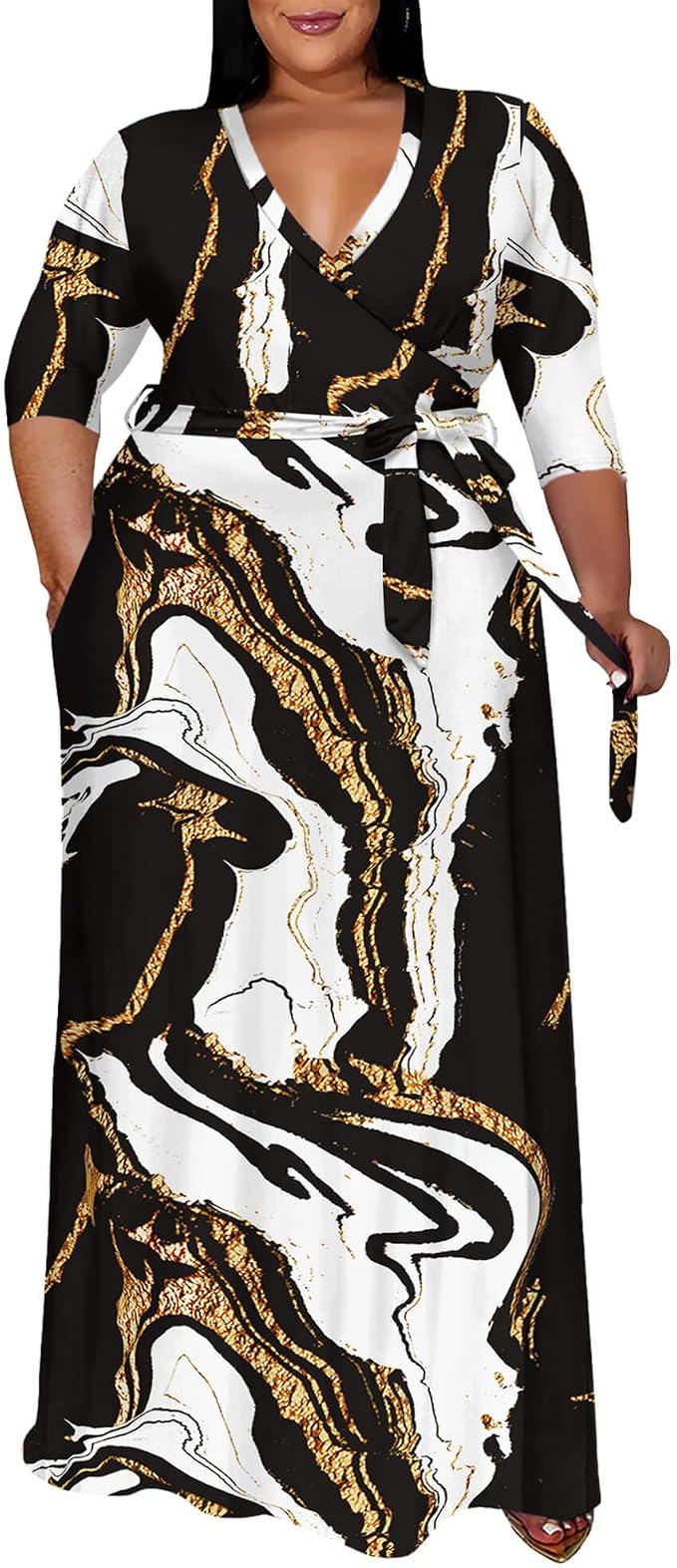 7-black Gold Wave