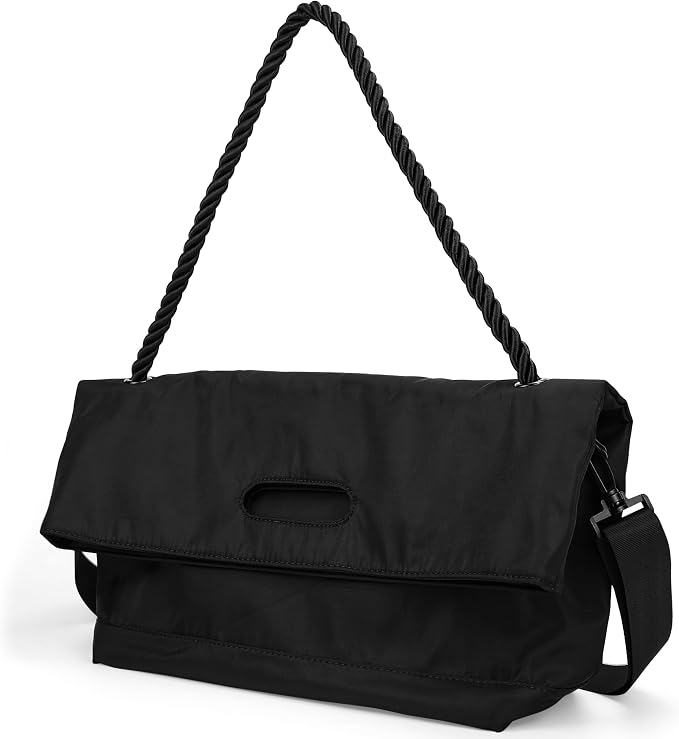 #S Black Crossbody Bag