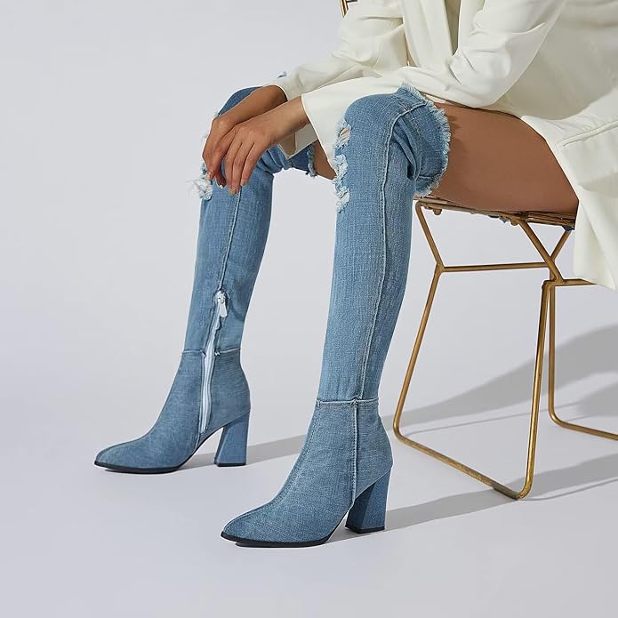Long Light Blue