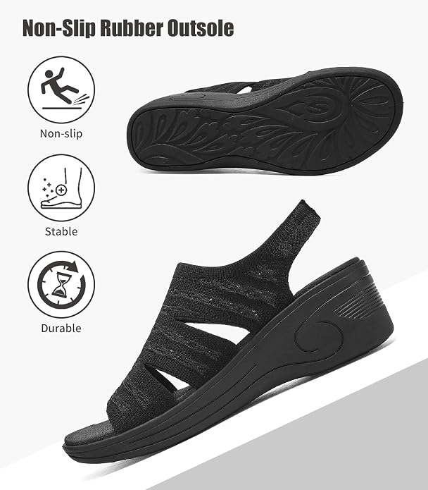 Black-openwork
