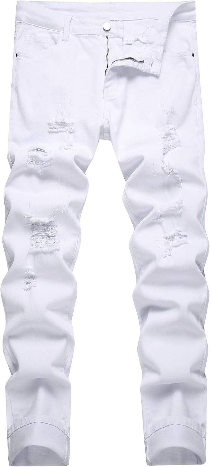 A#white Jeans Stretch