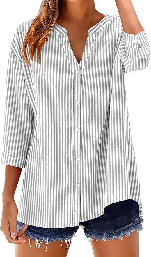 Dark Gray Striped