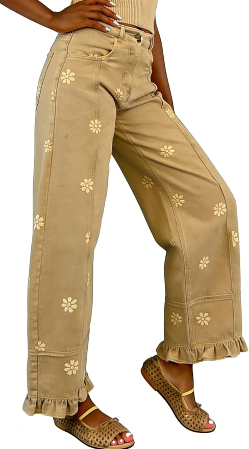 Khaki Floral
