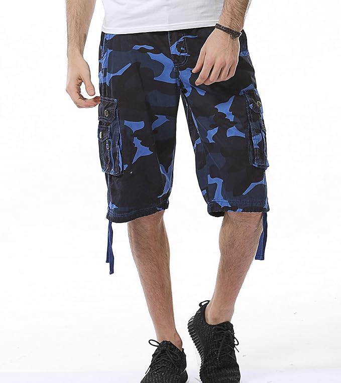 Dark Blue Camo #083