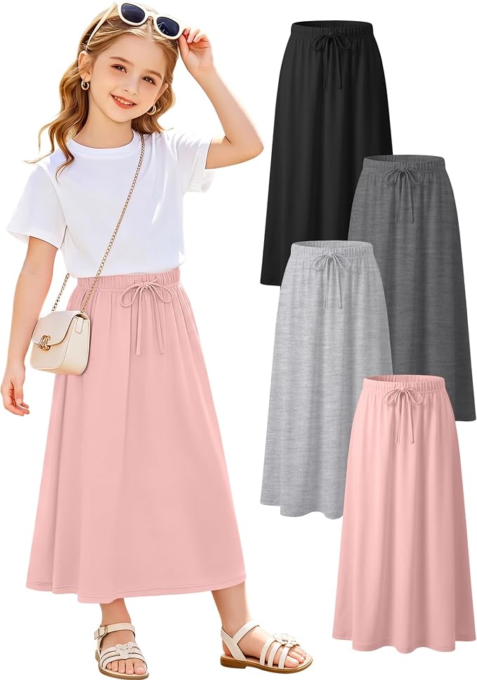 Coral Pink, Light Gray, Dark Gray, Black