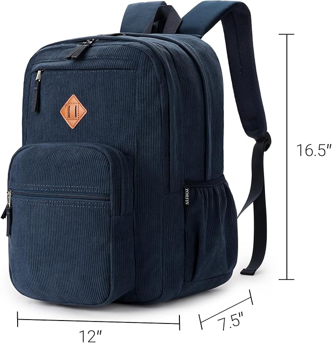 Midnight Blue Corduroy