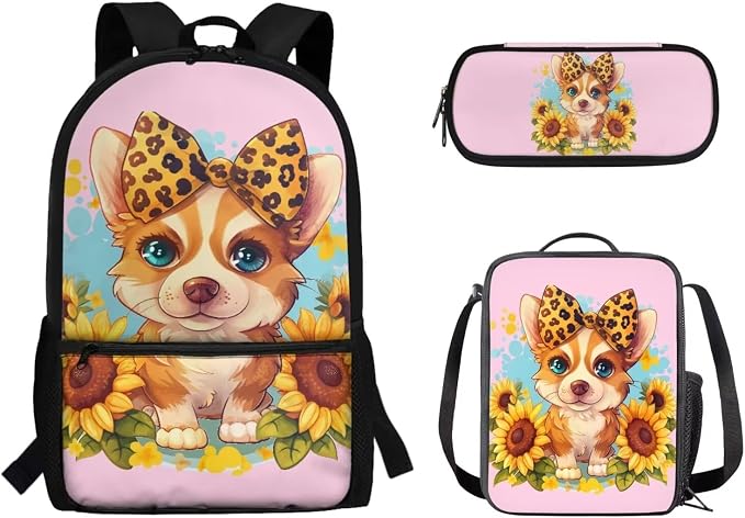 Sunflower Corgi