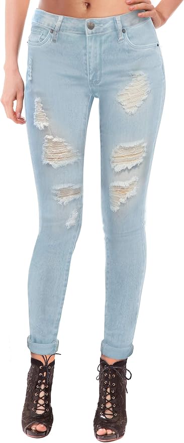 Ripped-light Wash