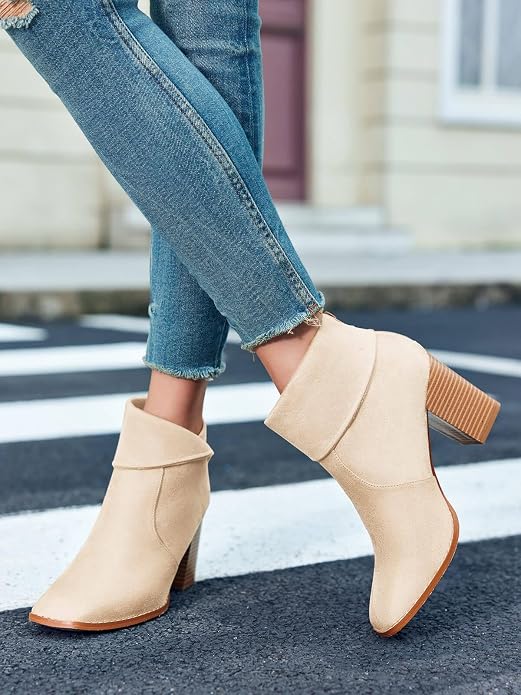Beige Suede