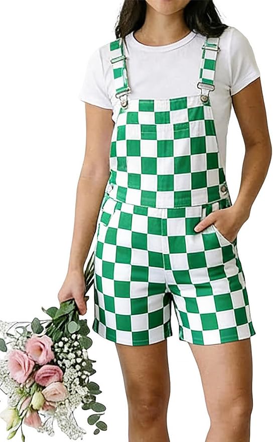 Green Checkered