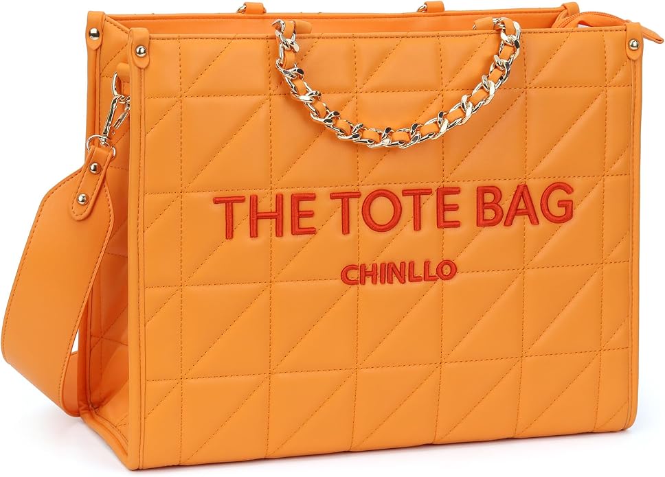 Orange-quilted