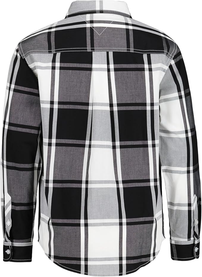 Ecru Large Plaid