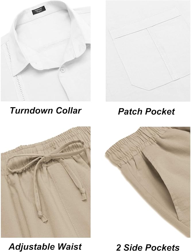 White Shirt/Khaki Pants