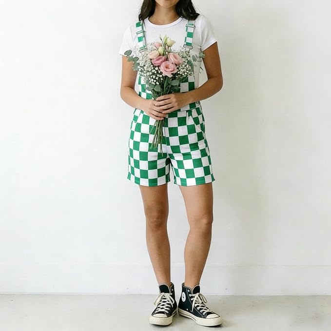 Green Checkered