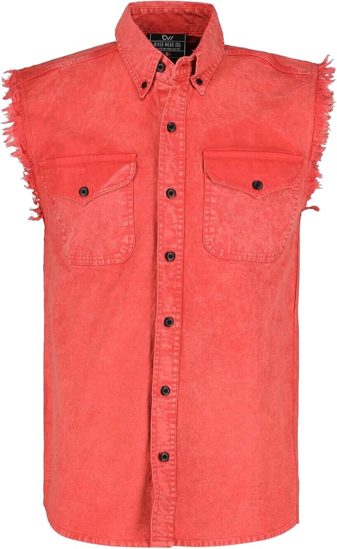 Stone Wash Red