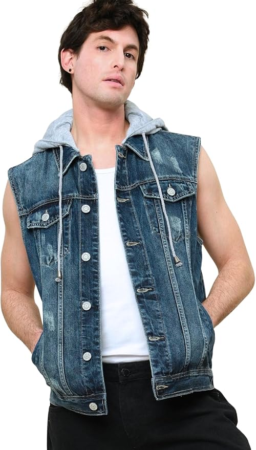 Distressed Dark Indigo