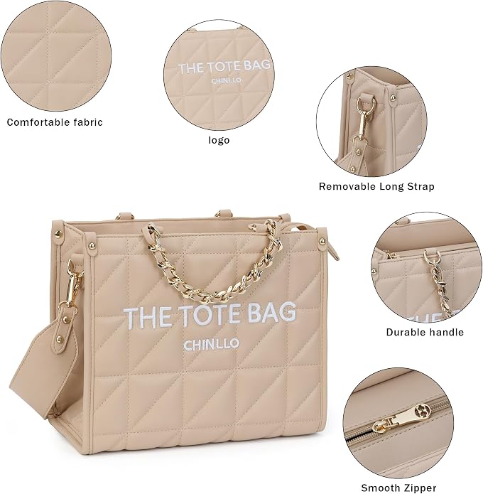 Khaki-quilted