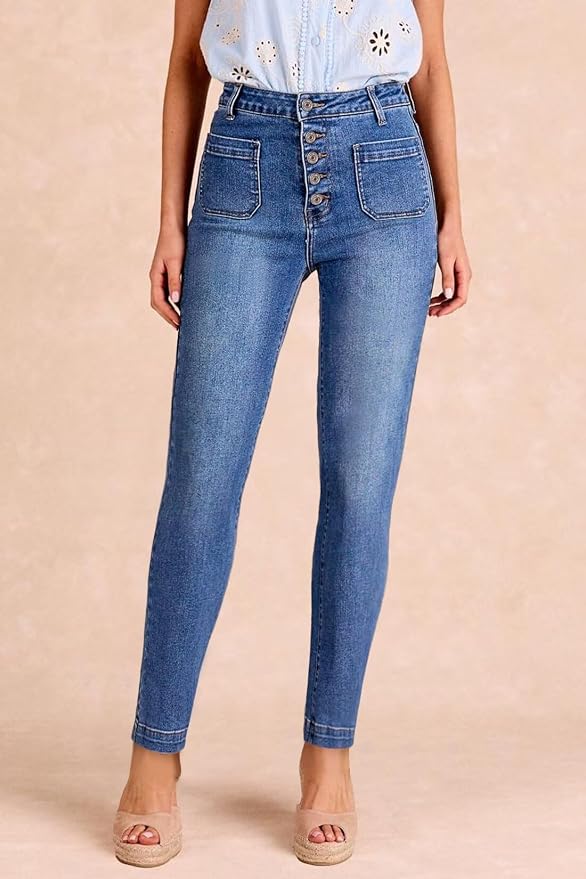 Denim Blue-1(suggest Ordering One Size Smaller)