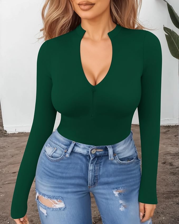 06-long Sleeve Deep Green