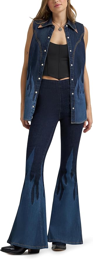 Denim/Flame