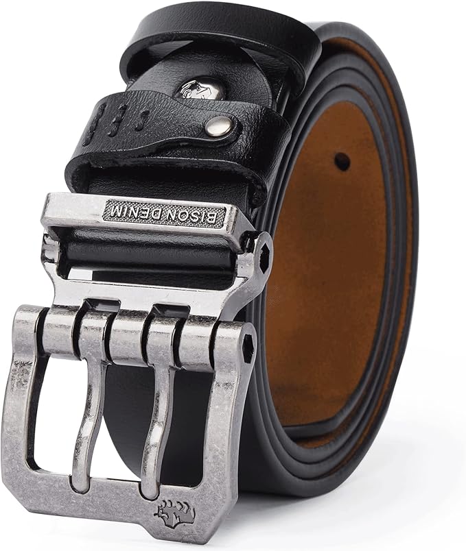W-silver Buckle+black Belt