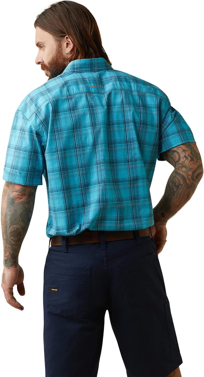 Bachelor Button Plaid