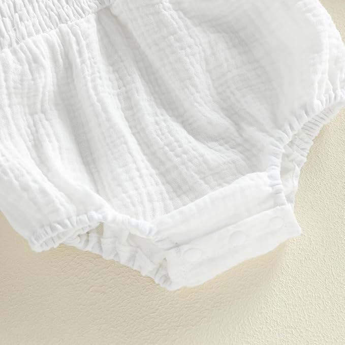 Smocked White