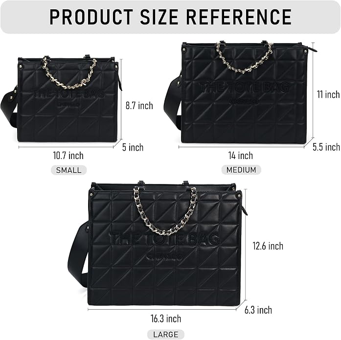 Black-quilted