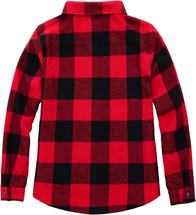 Heavy Fabric Unlined Buffalo Red
