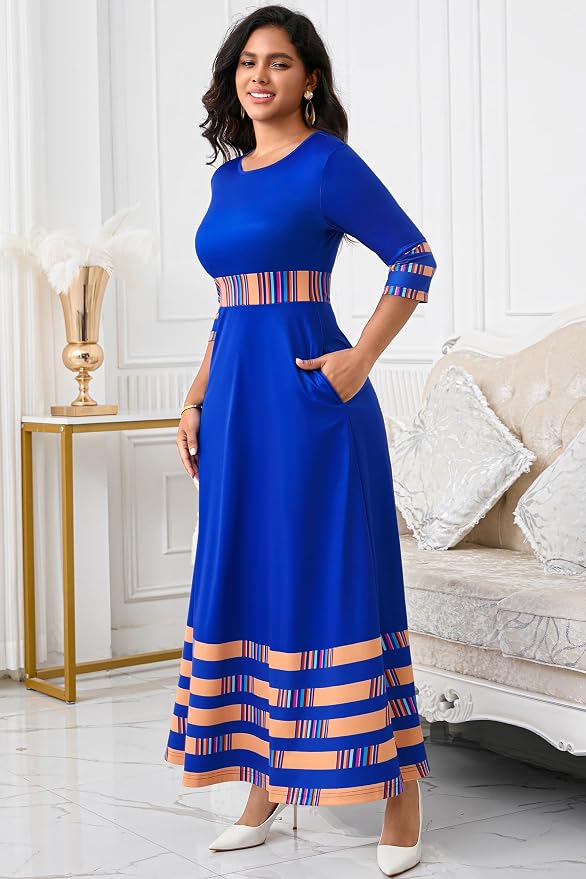 Royal Blue Print