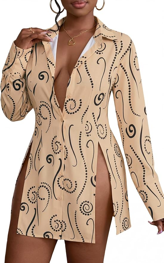 Dotted Line Khaki