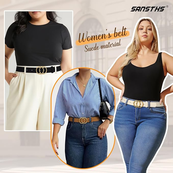 3 Pack-black+brown+coffee(suede)