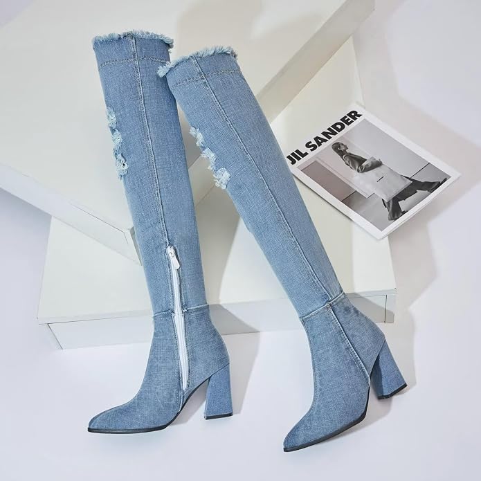 Long Light Blue