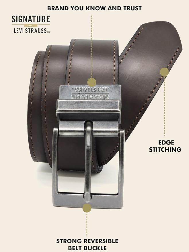 Brown / Black / Stitch Creased Edge