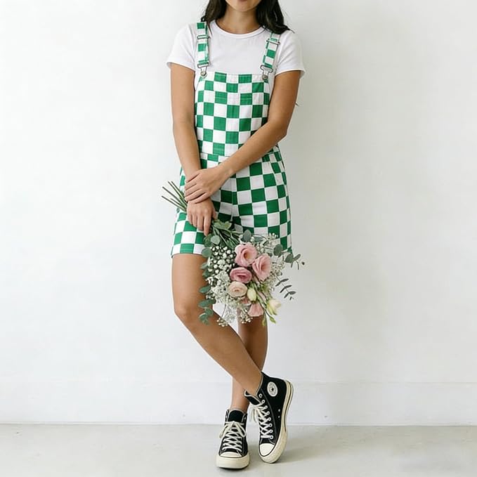 Green Checkered