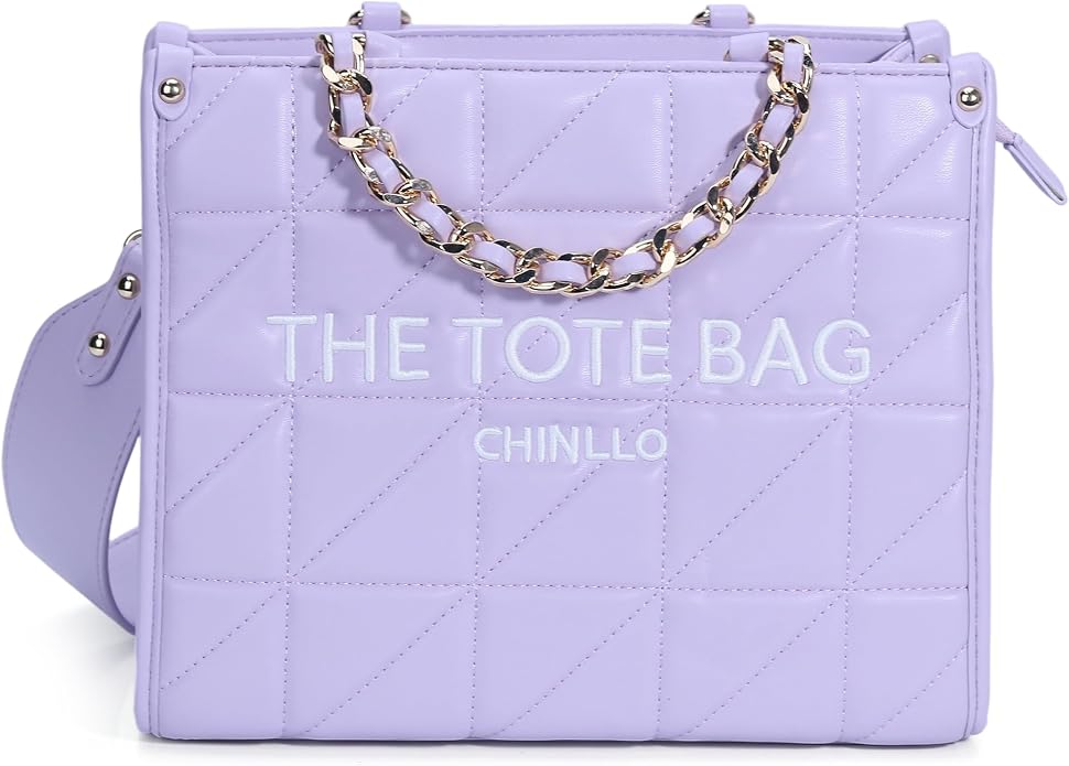 Purple-quilted