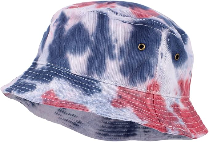 Tiedye Red Navy