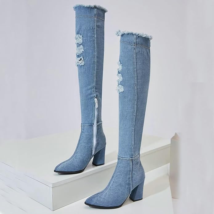 Long Light Blue