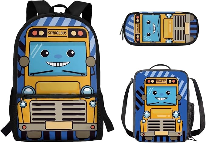 Cartoon School Bus