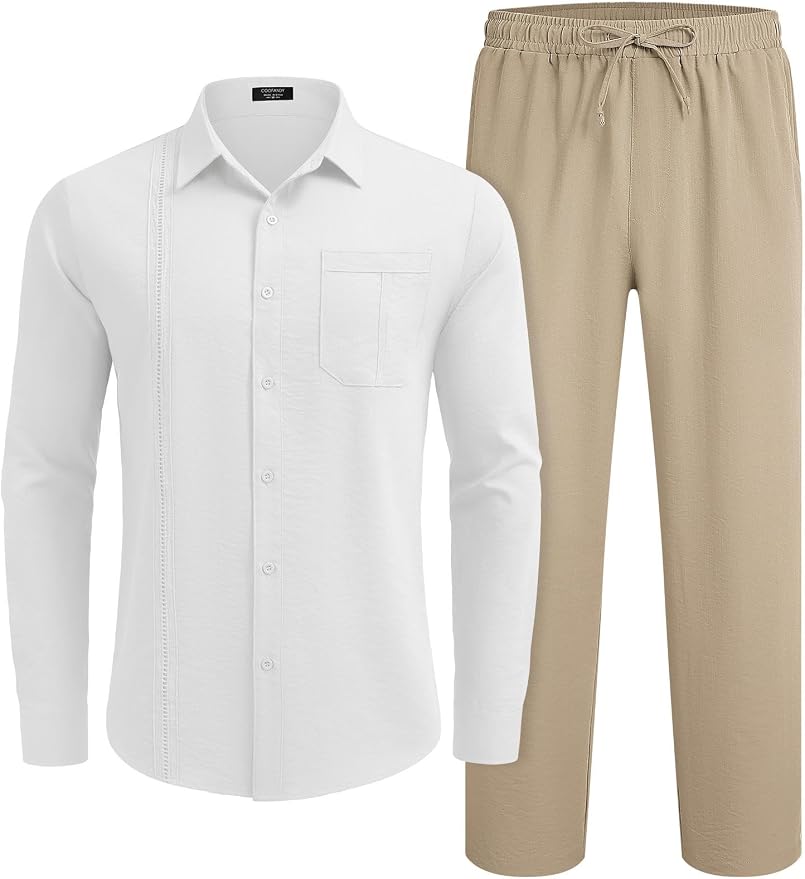 White Shirt/Khaki Pants