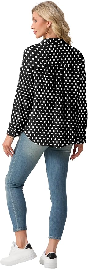 Black D05 Polka Dot