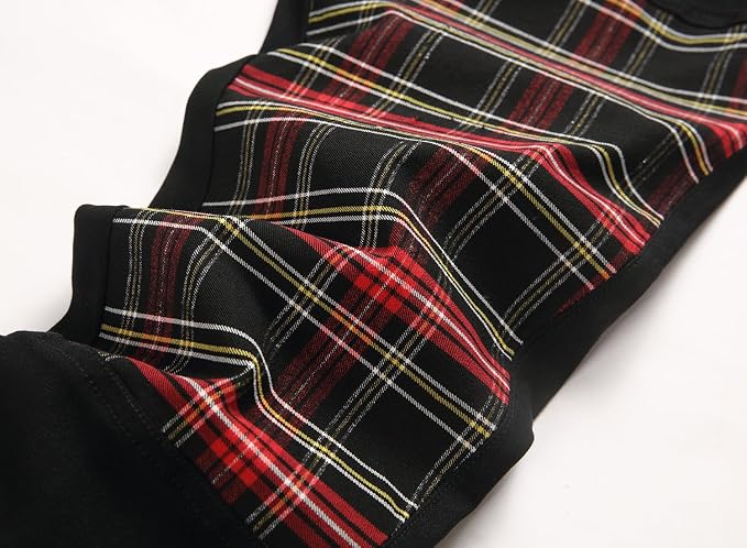 Black Red Yellow Plaid