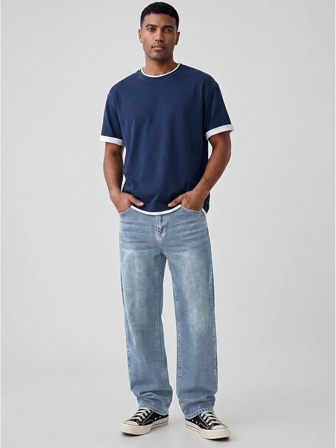 Light Washed Blue