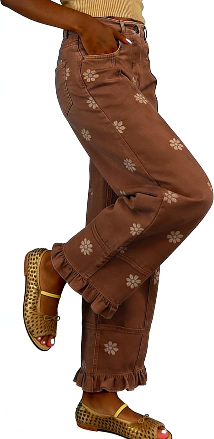 Brown Floral