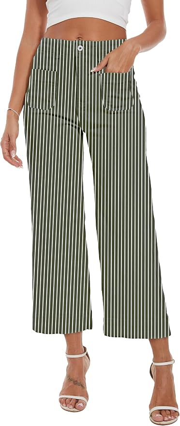 Narrow Green Stripes
