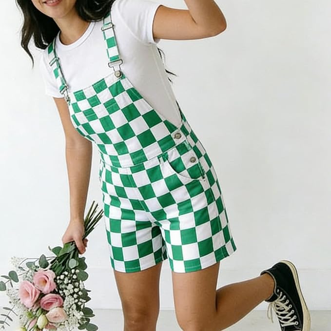 Green Checkered