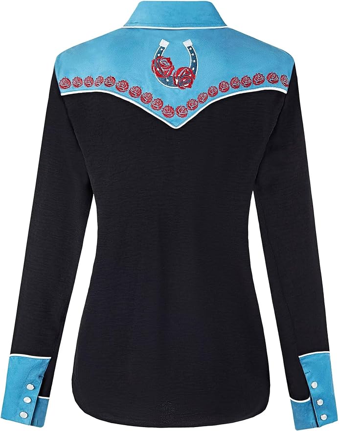 Black-turquoise