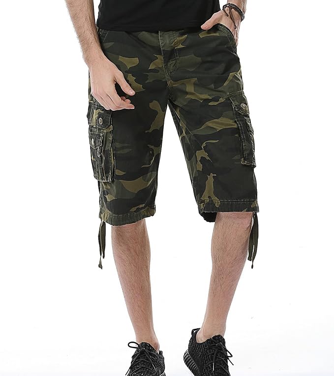 Dark Army Green Camo #083